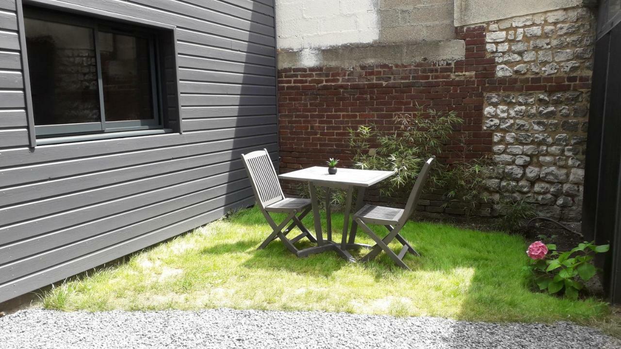 Studio Avec Jardin Et Stationnement Gratuit A Rouen Bagian luar foto